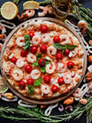 93 Shrimps Pizza